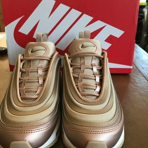 Metallic red bronze AirMax 97s